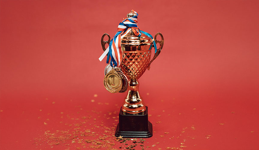 Photo of the Trophy for Best Online Casinos in Portugal